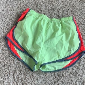 Neon Nike Tempo Shorts